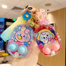 Bangtan21 Cartoon Cute  Creative Keychain