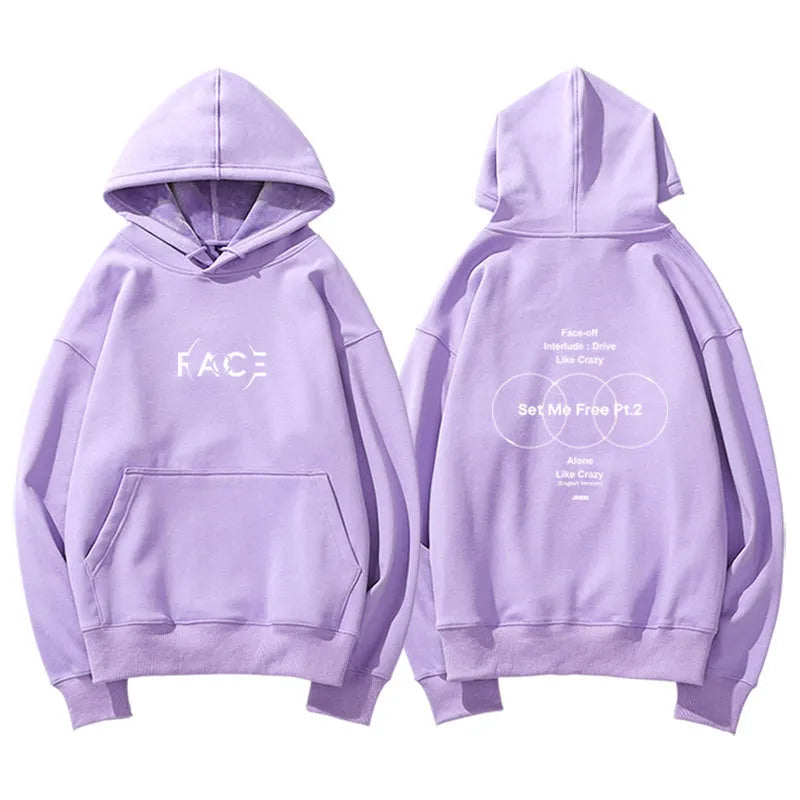 Jimin Face Hoodie