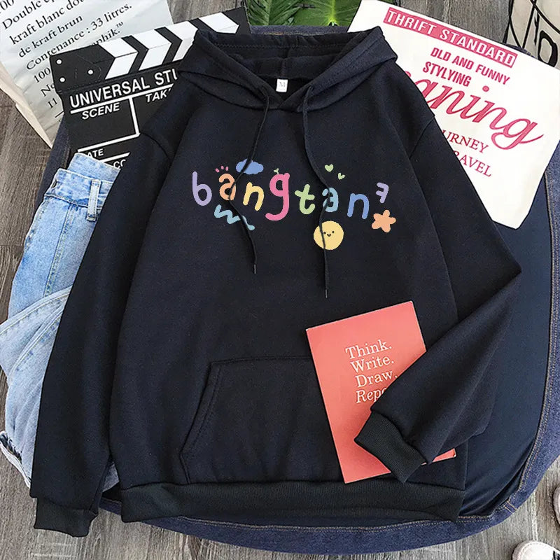 Bangtan Boys BANGTAN Print Hoodie Sweatshirt