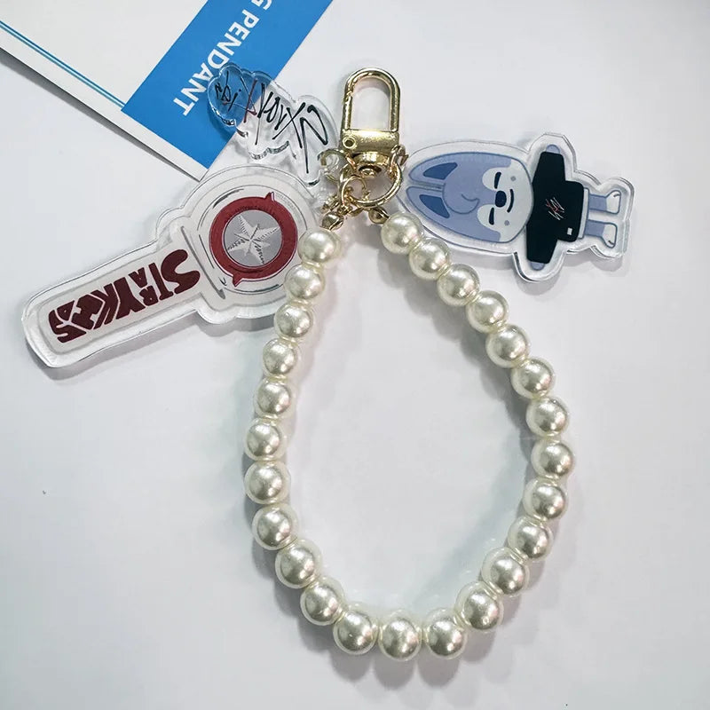 Skzoo Stray Kids Support Light Double-sided Acrylic Keychain