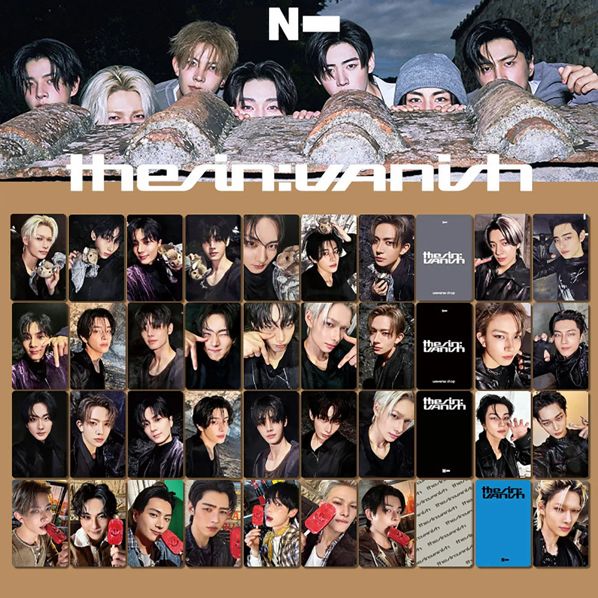 Enhypen New The Sin Vanish Photocards 7PCS