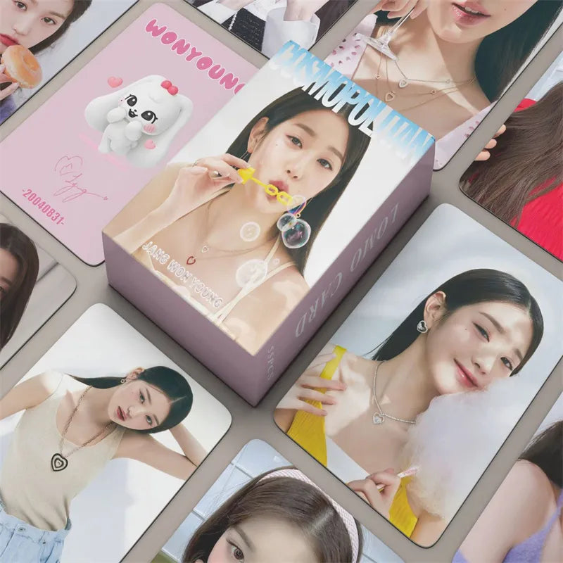 KPOP IVE Printing Photocards 55pcs/set