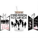 Bangtan Boys Waterproof 3D Stickers for Cups