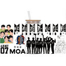 Bangtan Boys Waterproof 3D Stickers for Cups