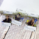 KPOP Stray Kids 5-Star Transparente Fotokarten 8 Stück/Set