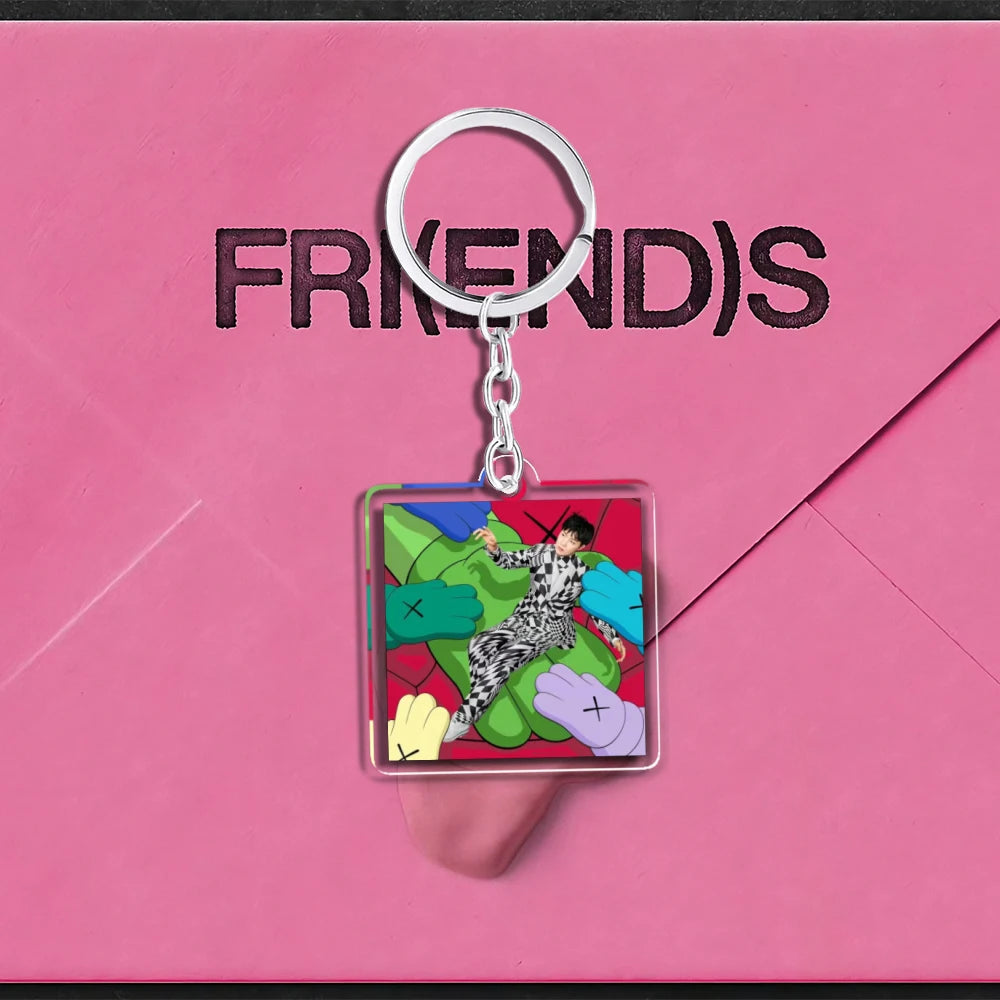 Bangtan Boys New Random Albums Box Keychain Accessories