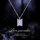 Bangtan Boys Logo Diamond Pedant Necklace Merch