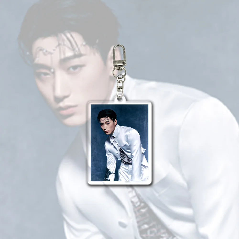 ATEEZ Golden Hour New Album Acrylic Keychain Ring