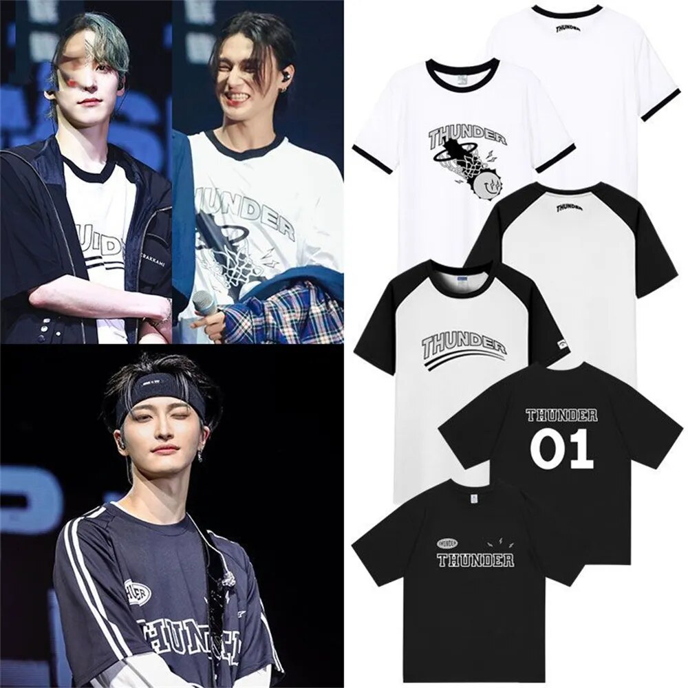 ATEEZ THUNDER Break The Wall Tour T Shirt