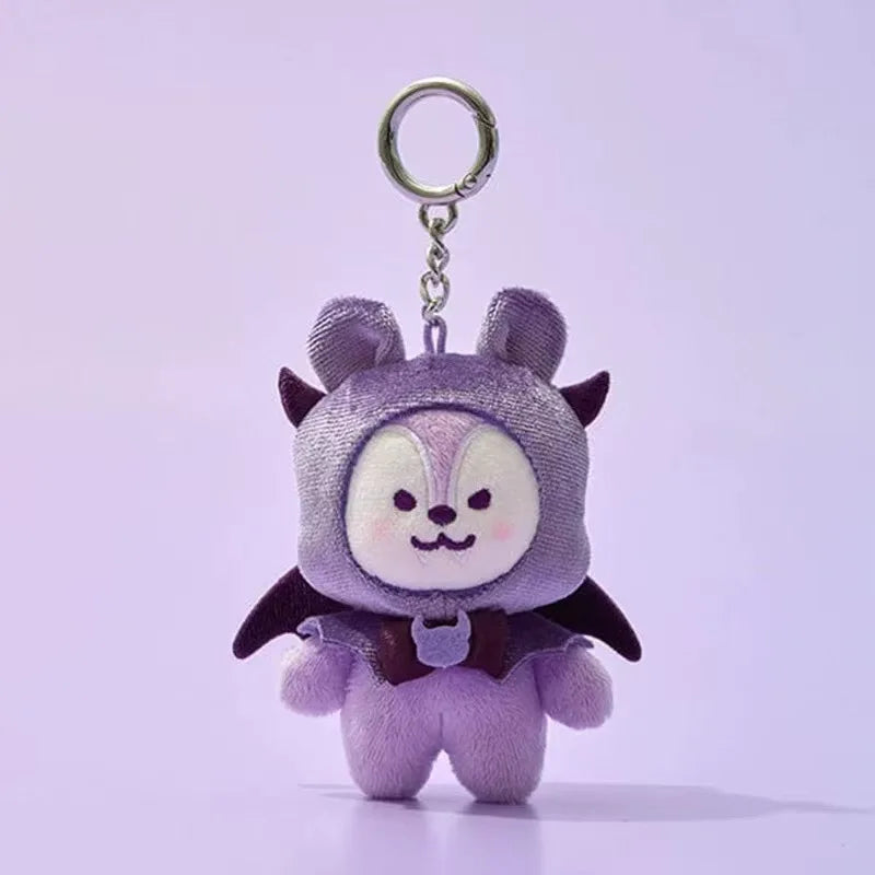 Bangtan21 Spooky Plush Keychain Accessories