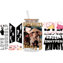 Bangtan Boys Waterproof 3D Stickers for Cups