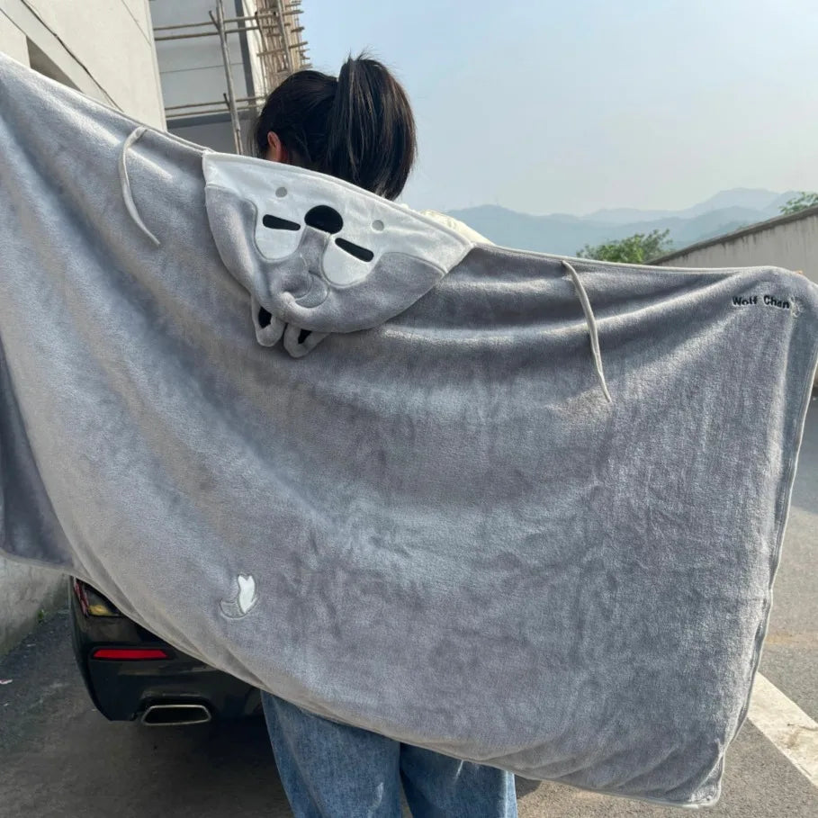 Skzoo Stray Kids Blanket Hoodie