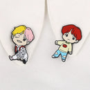 ATEEZ Boys Enamel Pin Brooch Accessories
