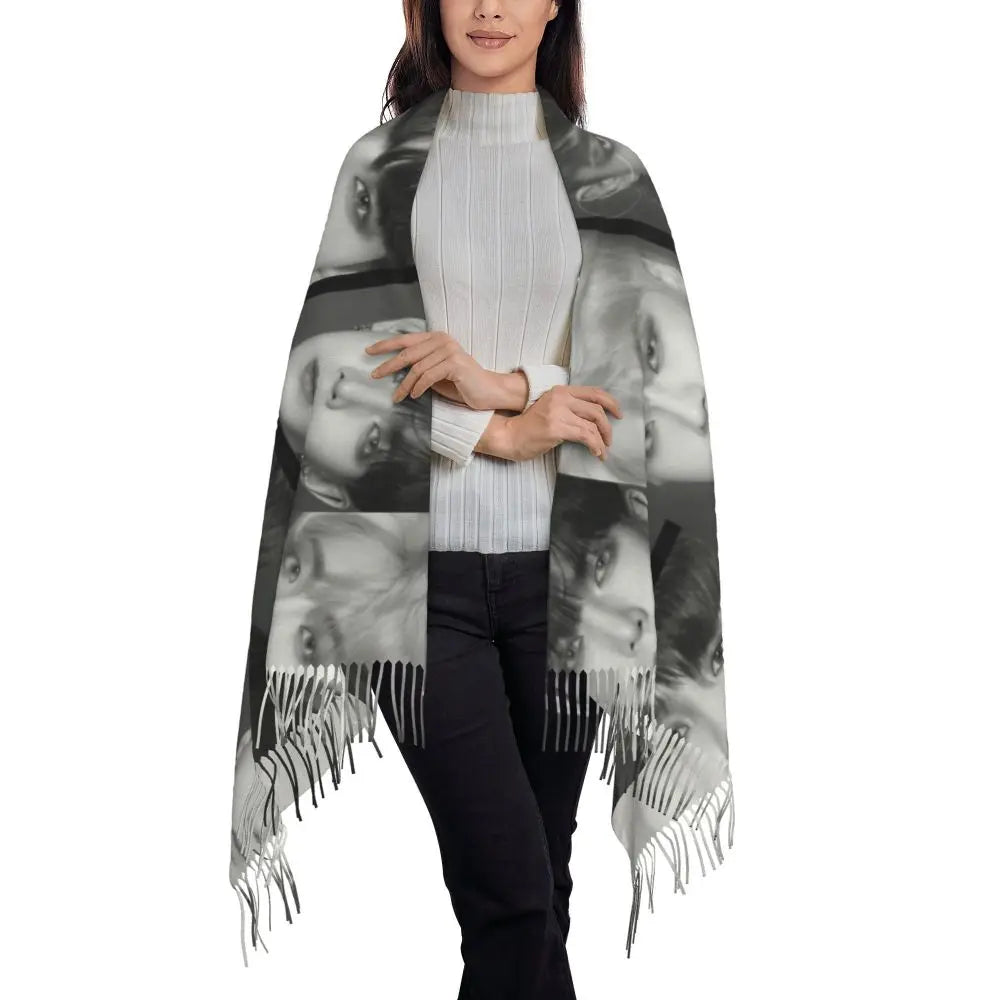 Printed Kpop ATEEZ Logo Scarf