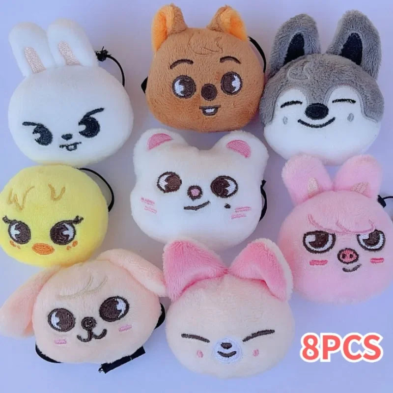 Kpop Straykids Skzoo Characters Scrunchies
