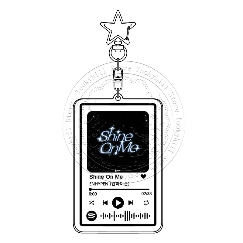ENHYPEN Music Keychain Keyring Accessories