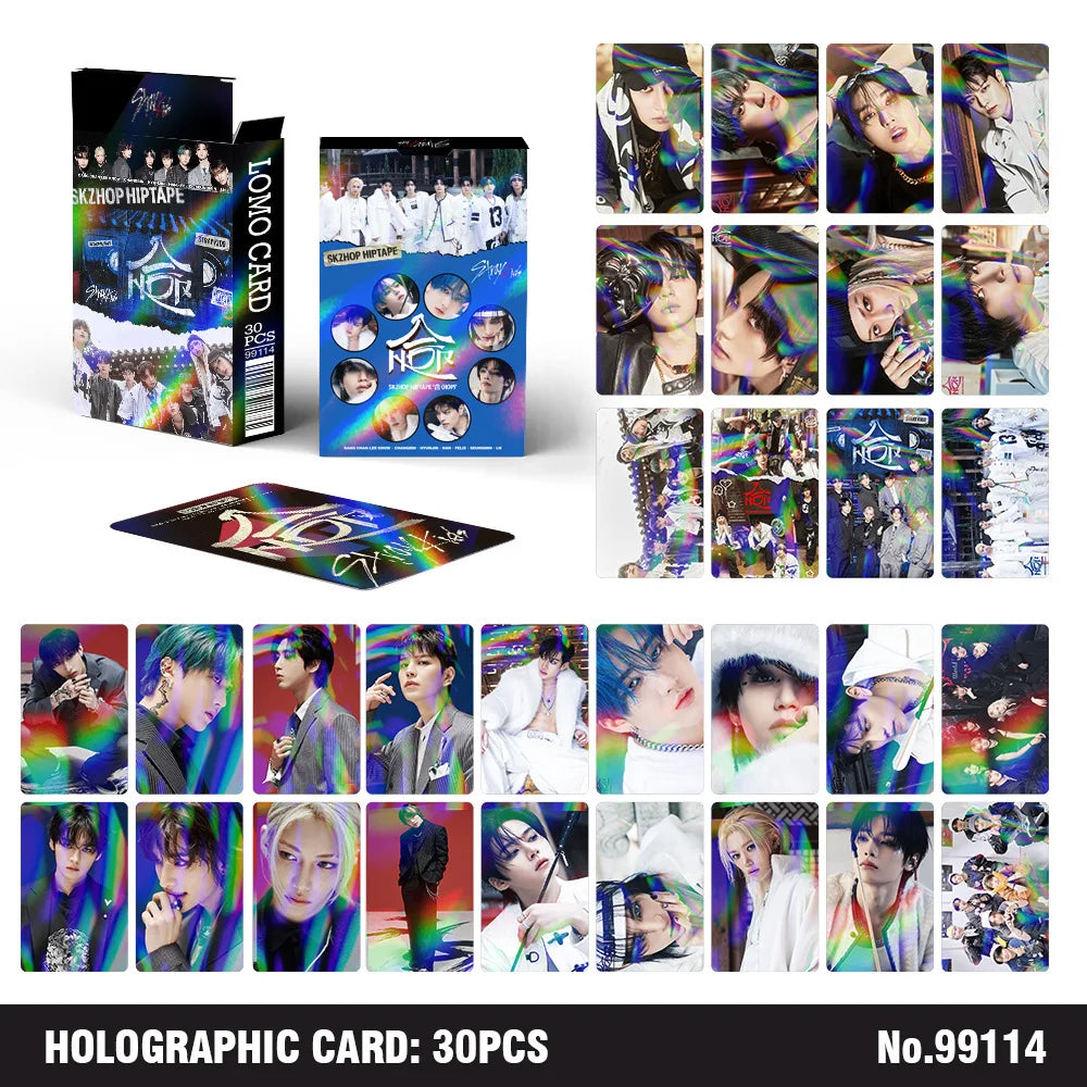 Straykids New Album Hop Laser Lomo Cards