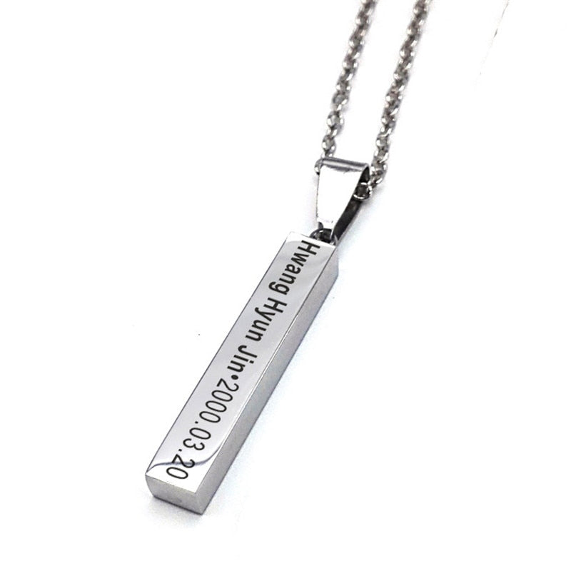 Kpop Stray kids Titanium Steel Necklace