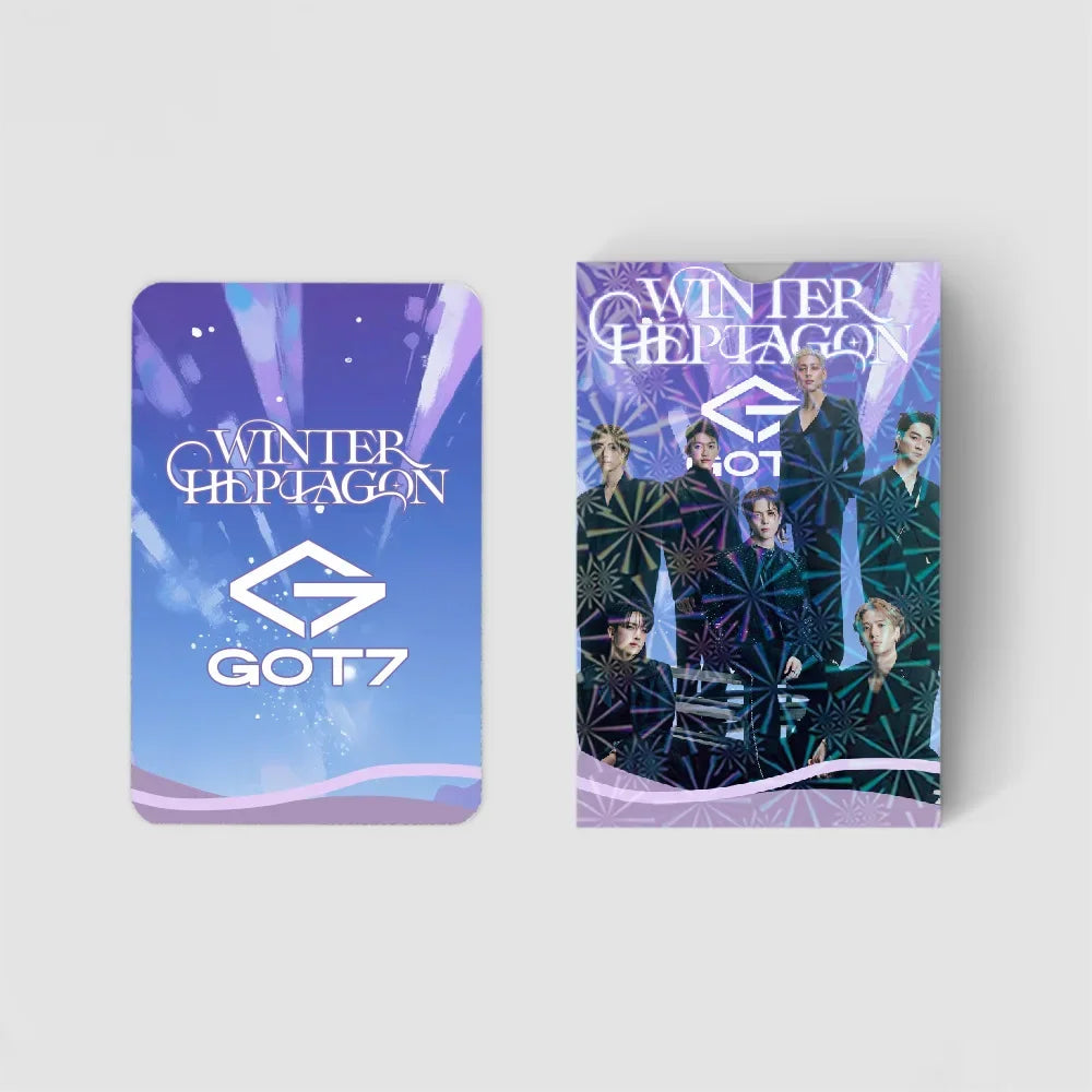 GOT7 New Album WINTERHEPTAGON Lomo Cards