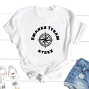 ATEEZ Fellowship Break The Wall Round Neck T-Shirt