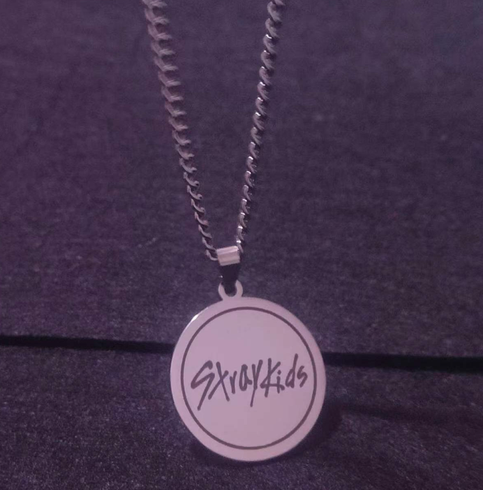 Stray Kids Circle Pendant necklace