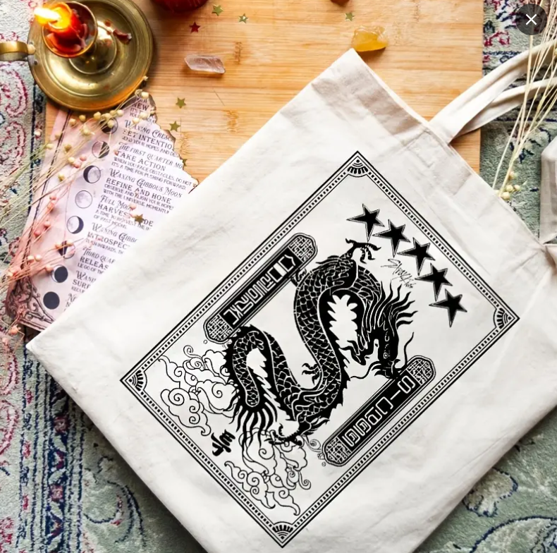 Stray Kids 5 Star Canvas Tote Bag