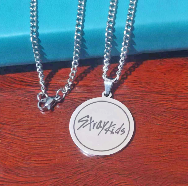 Stray Kids Circle Pendant necklace