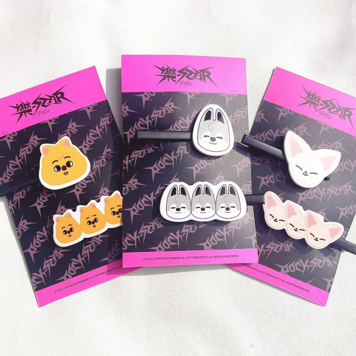 Kpop Stray Kids Skzoo Hair Clip Set Accessories