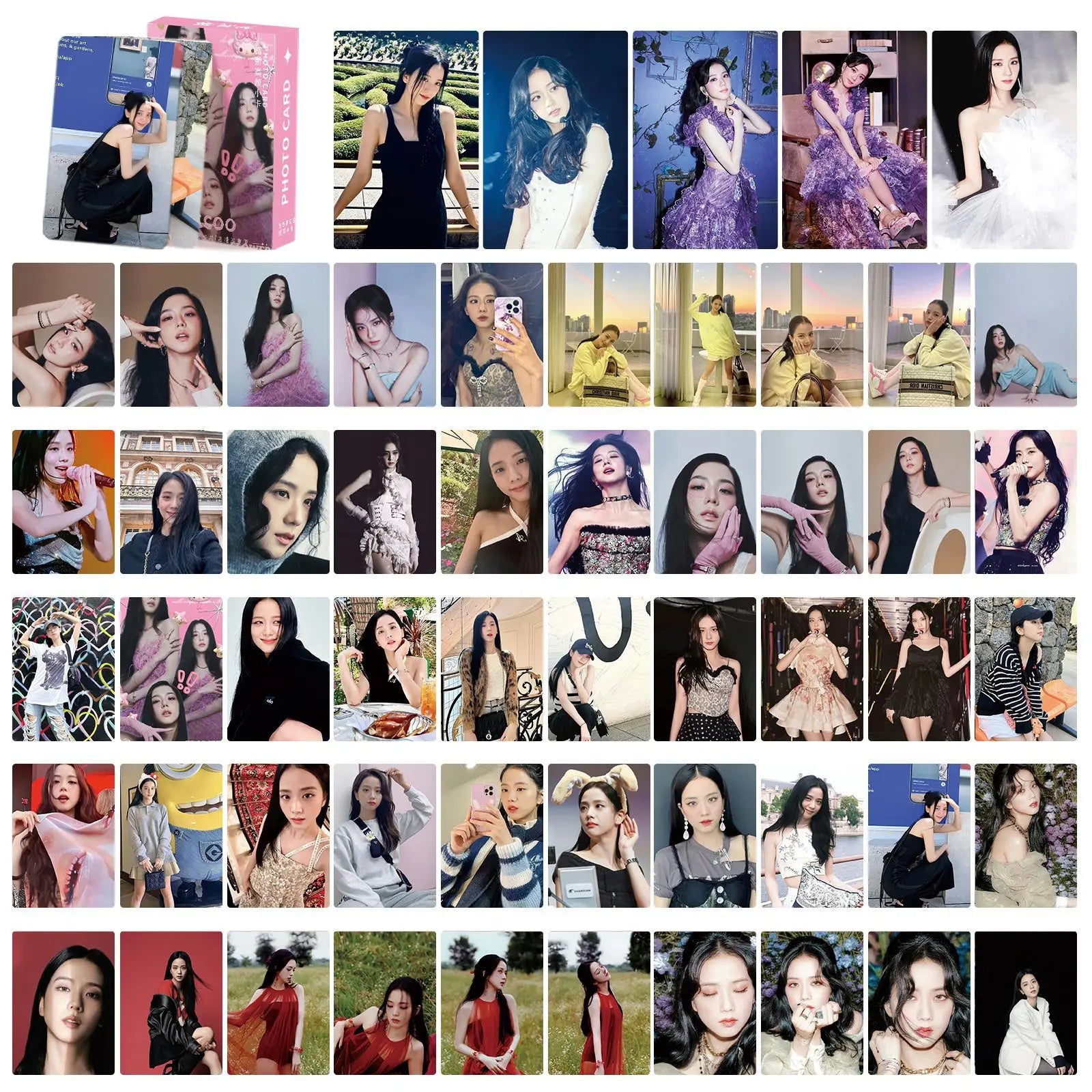 AMORTAGE Blackpink JISOO Lomo Cards Photocards