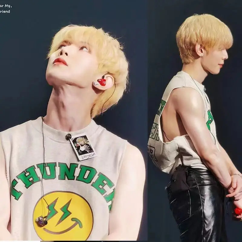 KPOP ATEEZ Tour Casual Round Neck Shirt