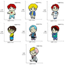 ATEEZ Boys Enamel Pin Brooch Accessories