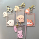 KPOP ATEEZ Keychain Acrylic 2-Pieces Pendant
