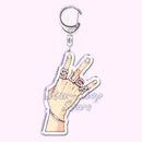 Bangtan Band Seven Acrylic Key Ring Keychain for Accessories