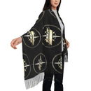 Printed Kpop ATEEZ Logo Scarf