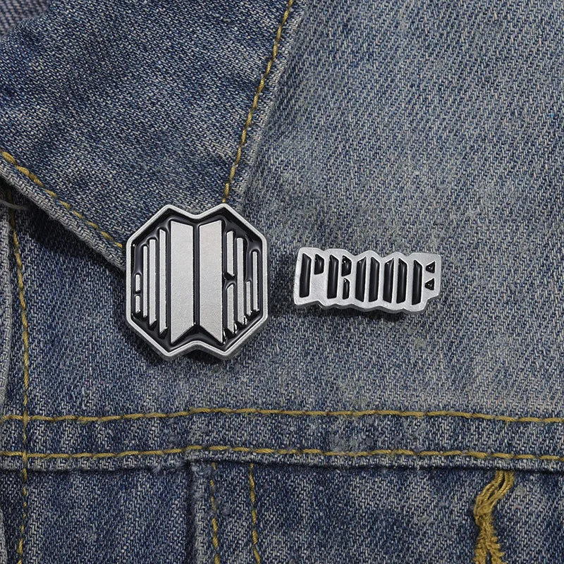 Bangtan Boys Proof Enamel Pin Brooch