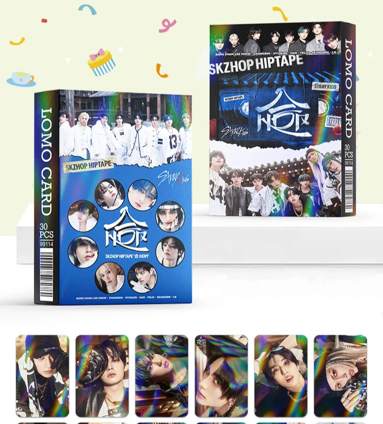 Straykids New Album Hop Laser Lomo Cards