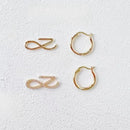 Bangtan Kookie Golden Earrings
