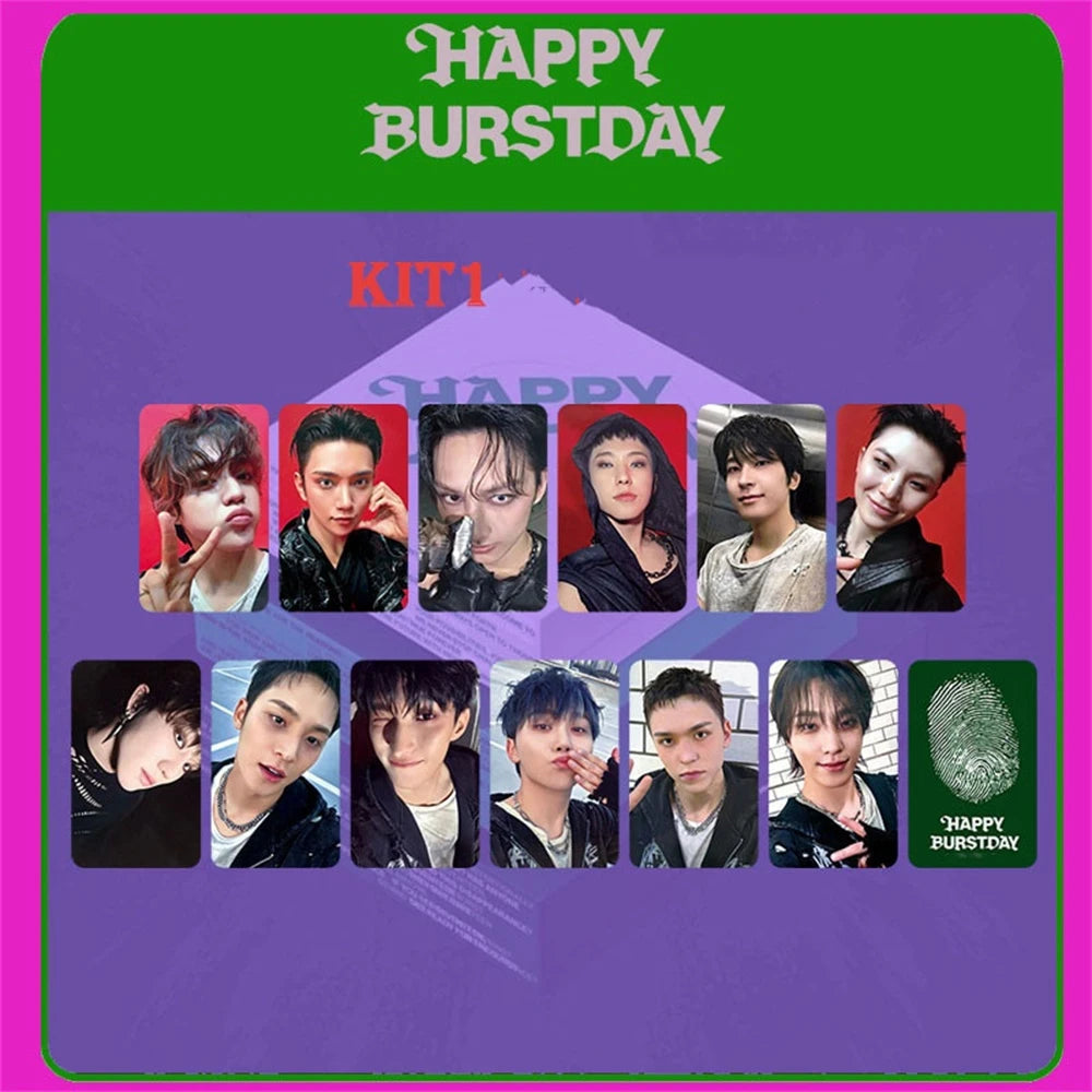 SVT Seventeen Happy Burstday 2025 Album 12PCS Photocards Collection