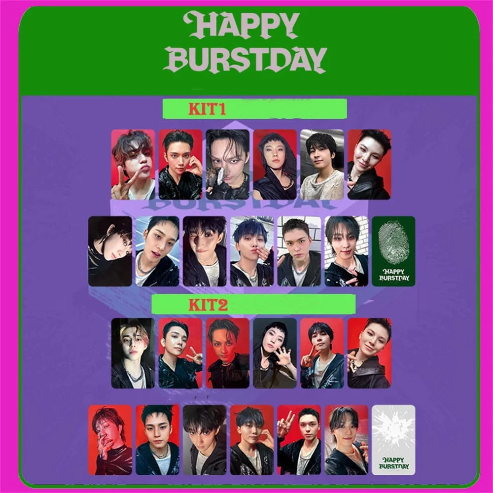 SVT Seventeen Happy Burstday 2025 Album 12PCS Photocards Collection