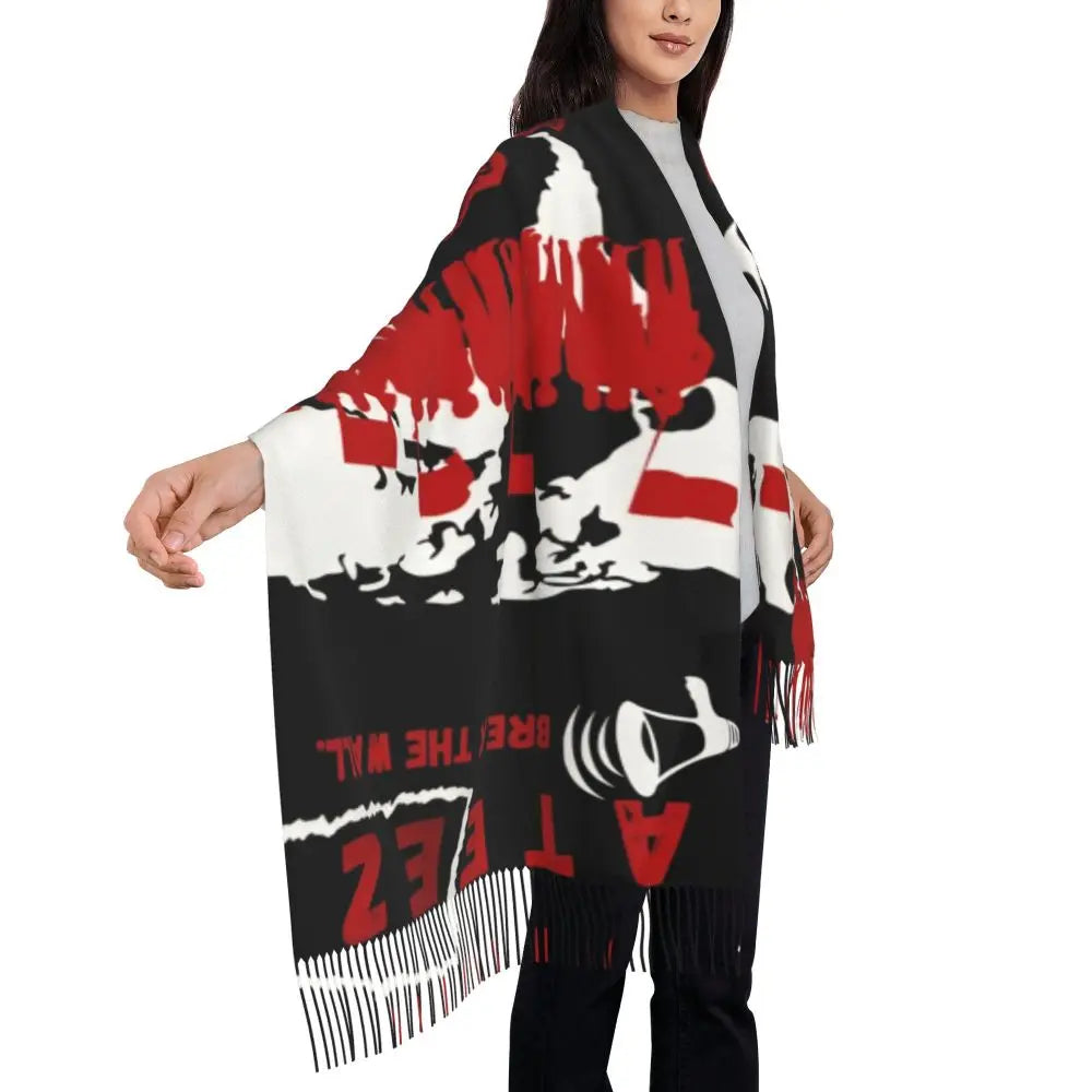 Printed Kpop ATEEZ Logo Scarf