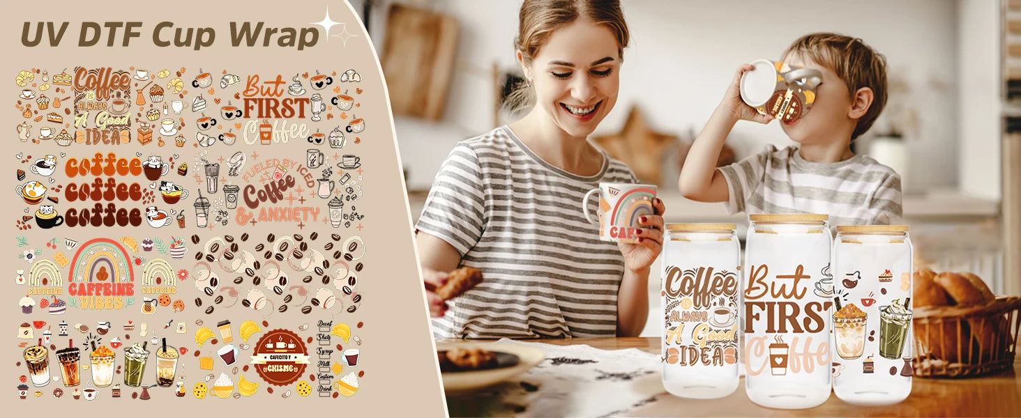 Bangtan Boys Waterproof 3D Stickers for Cups