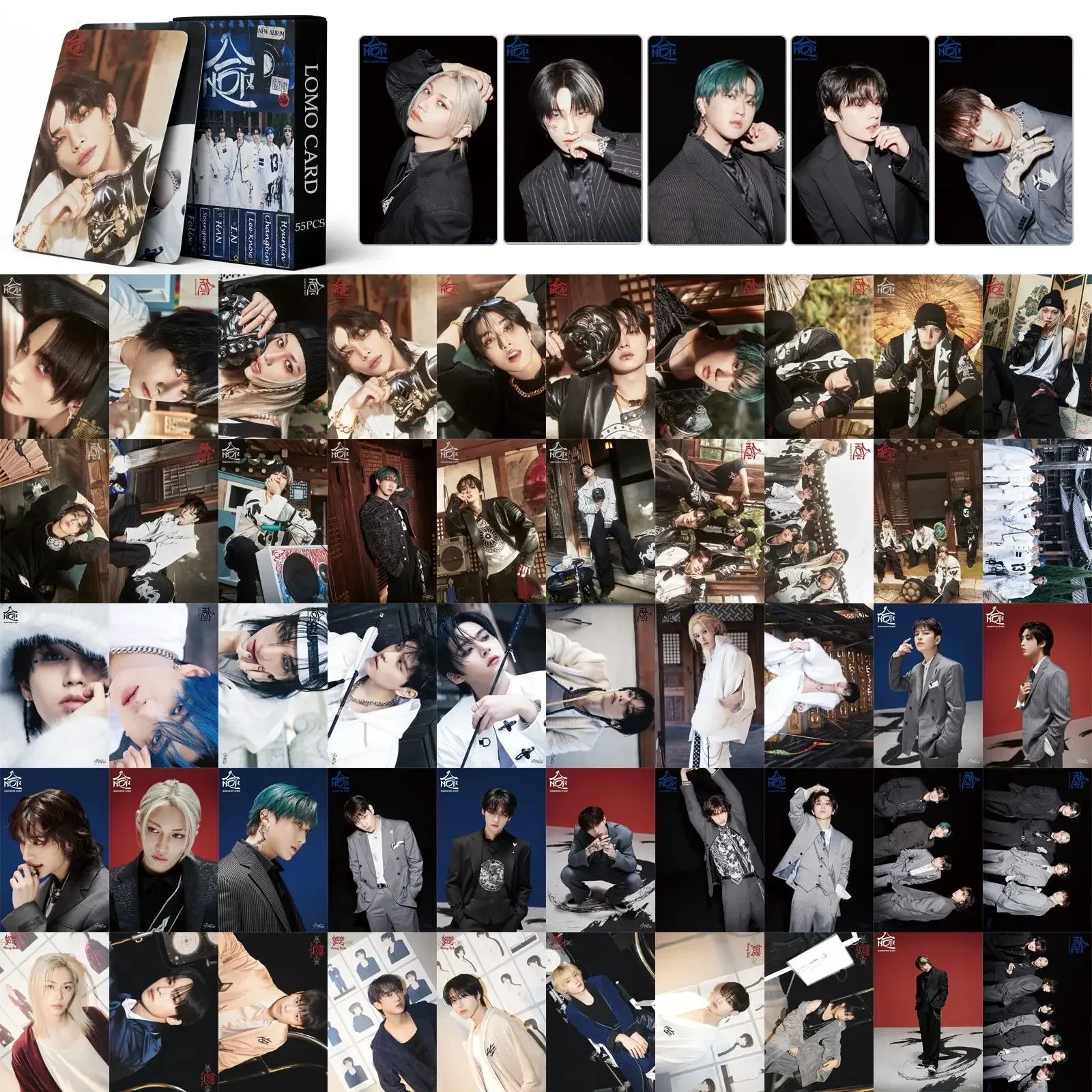 Stray Kids HOP Album Photocards Collection