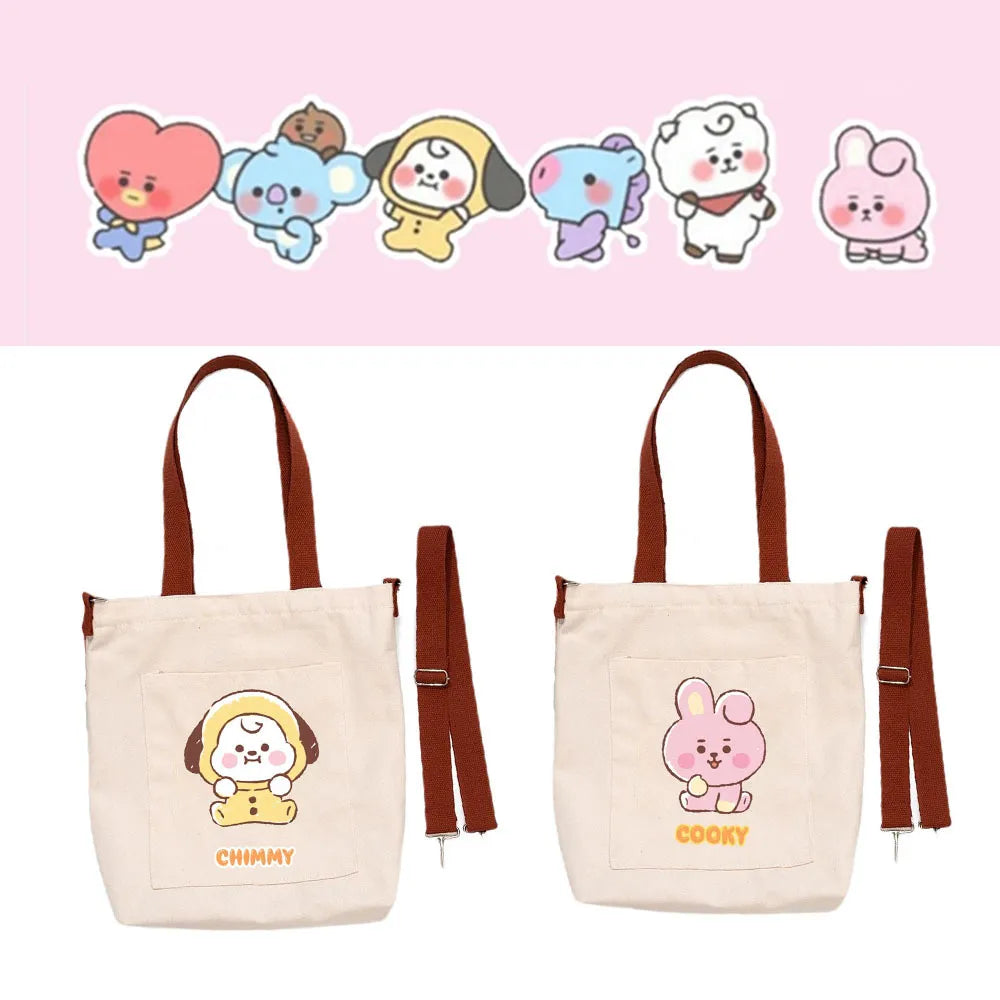 Bangtan21 Canvas Shoulder Bag