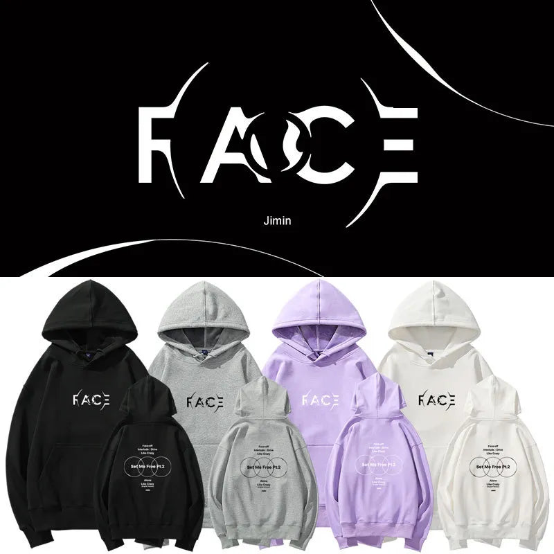 Jimin Face Hoodie