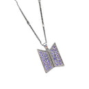 Bangtan Boys Logo Diamond Pedant Necklace Merch