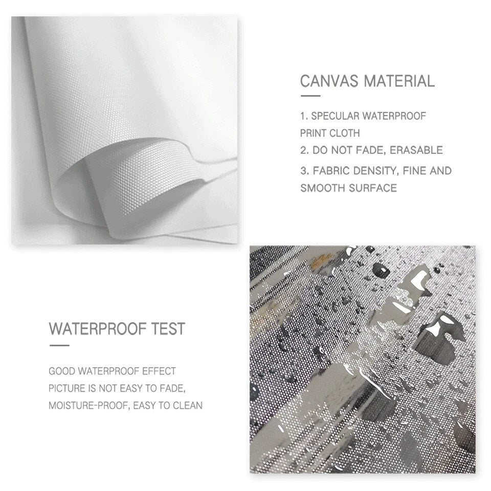 Siebzehn dekorative Kunst-Wandposter