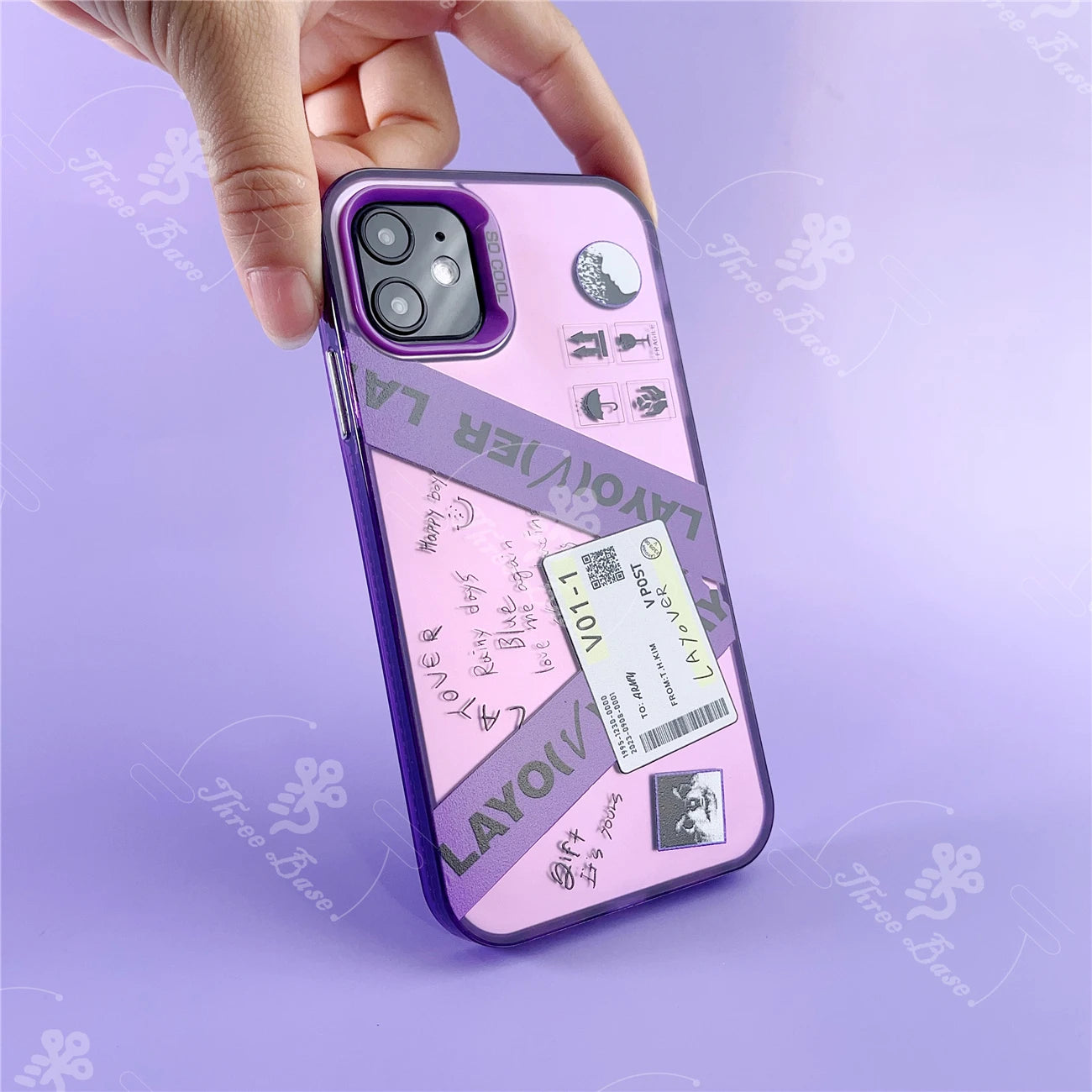 V Taehyung LAYOVER Case for Iphone