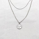 Stray Kids Lee Know Metal Round Necklace