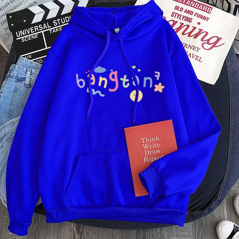 Bangtan Boys BANGTAN Print Hoodie Sweatshirt