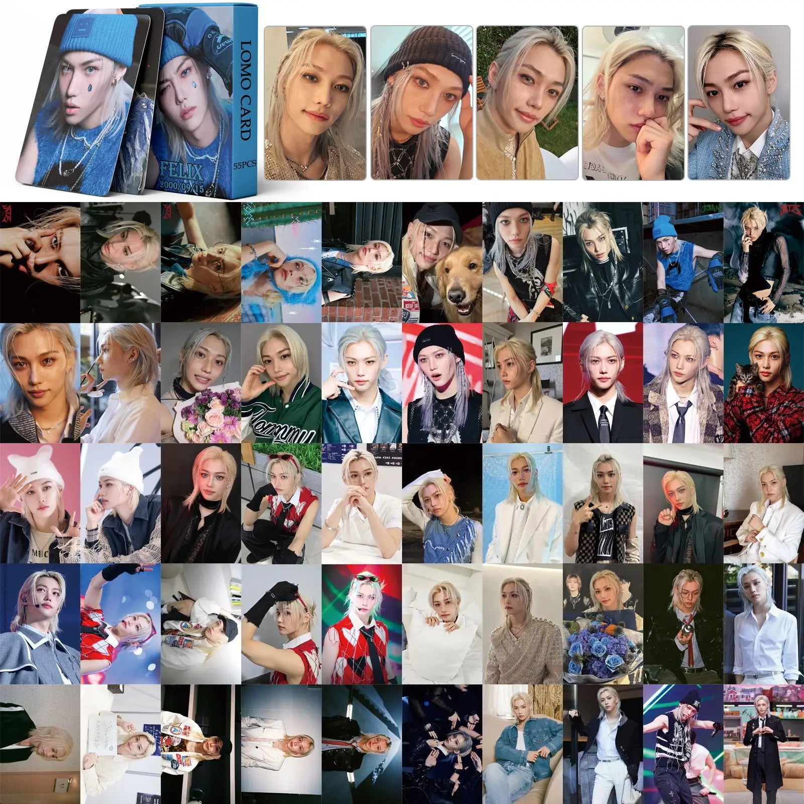 Stray Kids ATE Album Solo Photocards Collection